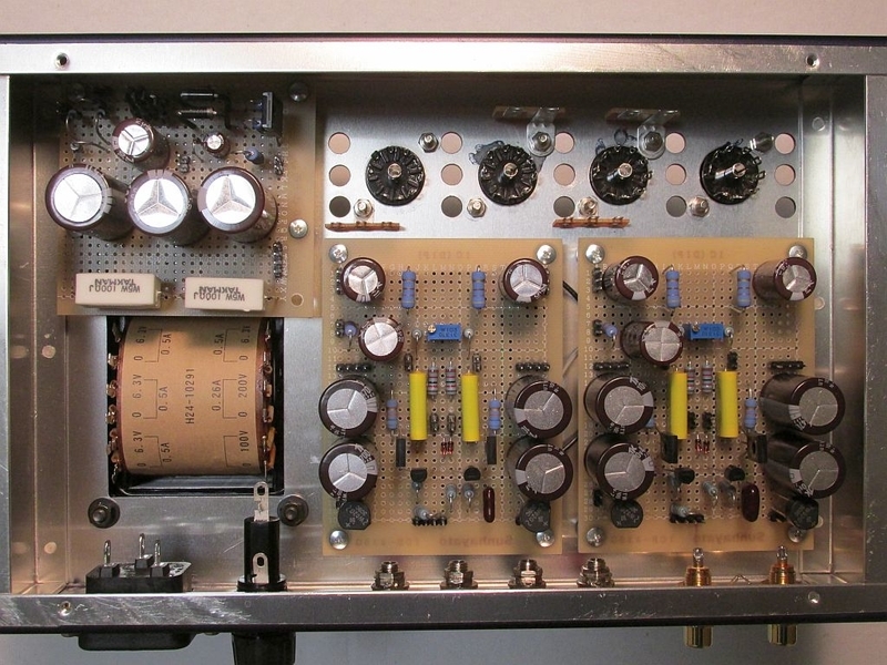 【希少】真空管式プッシュプルアンプ : つくりやすい自作オーディオ 5A6プッシュプルアンプ・組立開始 - おんにょの真空管オーディオ