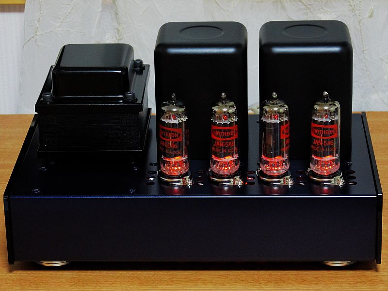 5A6プッシュプルアンプ・完成 - おんにょの真空管オーディオ