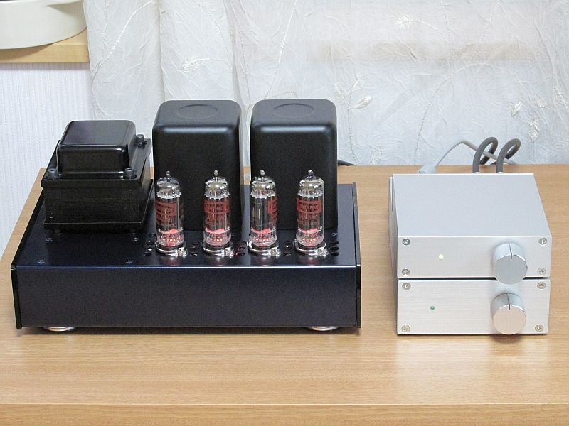 トランス式USBDAC・ボリューム付きに改造(3) - おんにょの真空管オーディオ