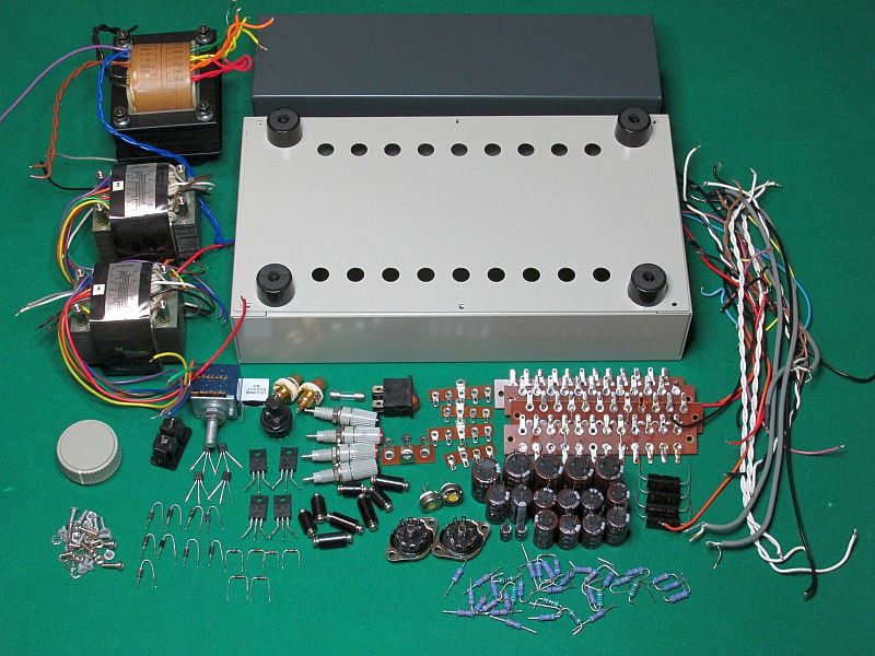 6N6P CSPPアンプを解体 - おんにょの真空管オーディオ