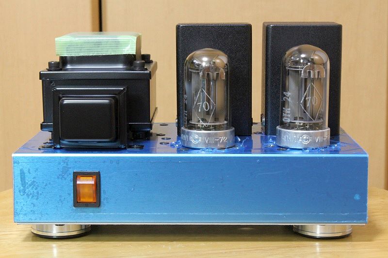 5881 ３結 シングル ステレオ パワーアンプ 動作品 5881 3結 シングル ステレオ パワーアンプ 動作品