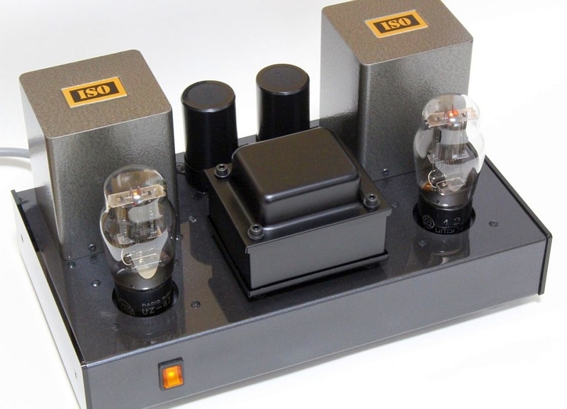 UZ-42 シングルアンプ 真空管アンプ 真空管 UZ-42 2本 42シングルアンプ3号機・完成 - おんにょの真空管