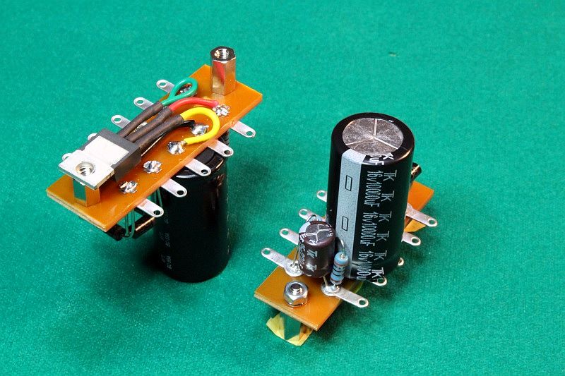 6B4Gシングルアンプ・平ラグ作成 - おんにょの真空管オーディオ