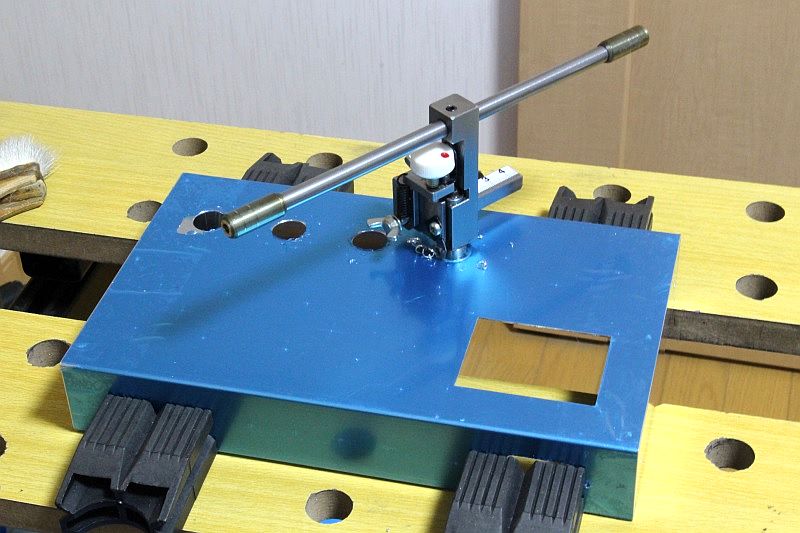 6AR5シングルアンプ・シャーシ加工～仮組み - おんにょの真空管オーディオ