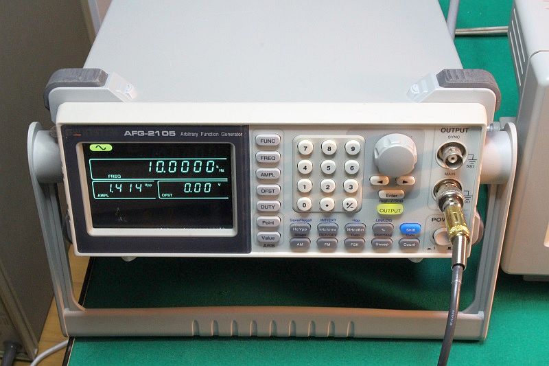 ファンクションジェネレータを入手 - おんにょの真空管オーディオ