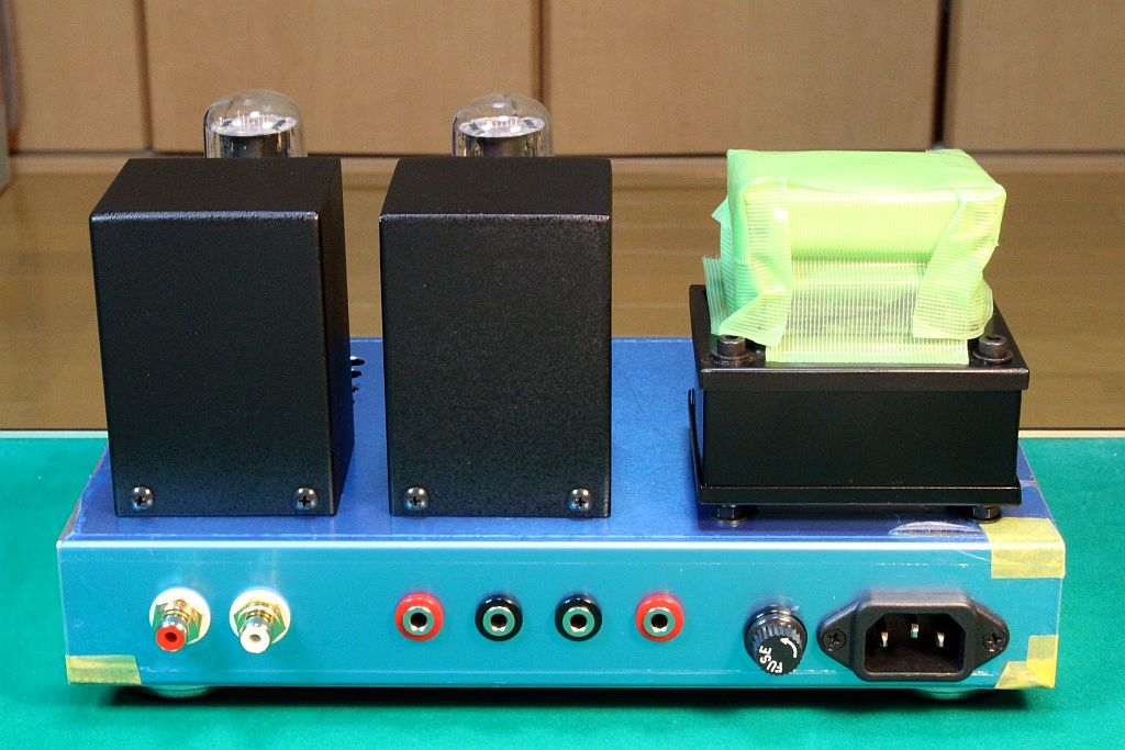 新品未使用未組立　SOUND BASE 6V6GT シングル真空管アンプキット 6G6Gシングルアンプ・仮組み - おんにょの真空管オーディオ