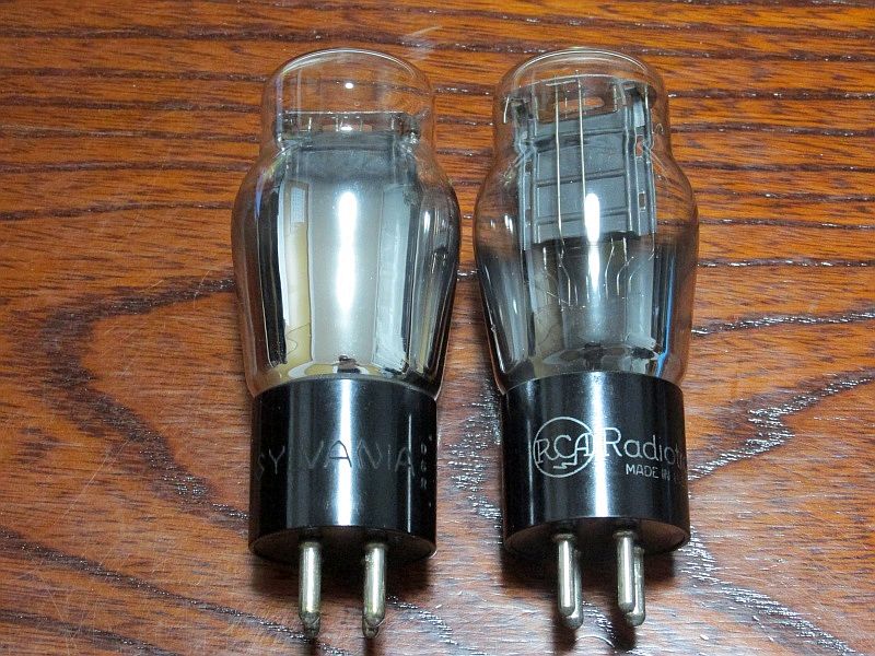46シングルアンプを45シングルアンプに改造・その1 - おんにょの真空管