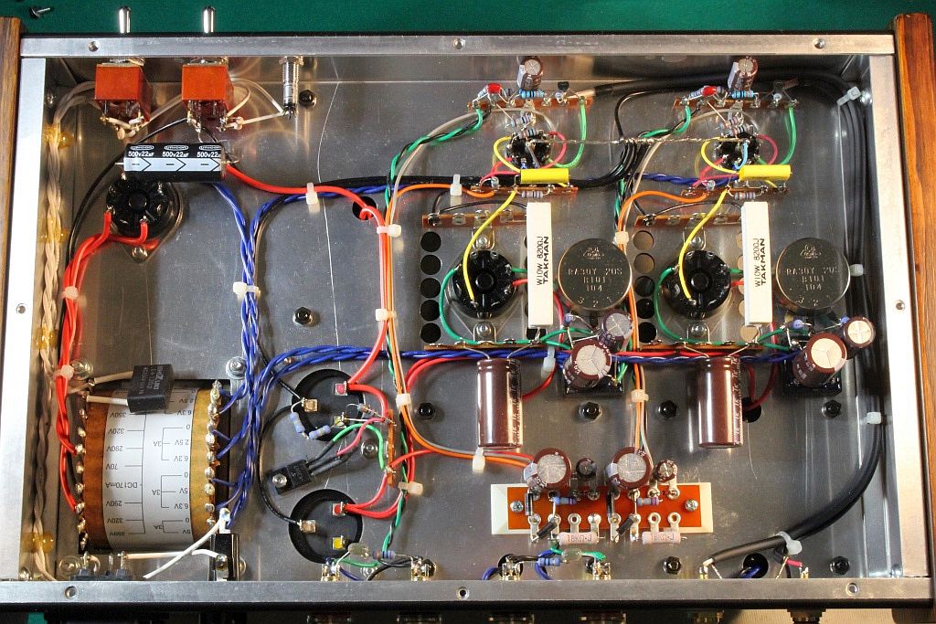 6B4Gシングルアンプ・改造 - おんにょの真空管オーディオ