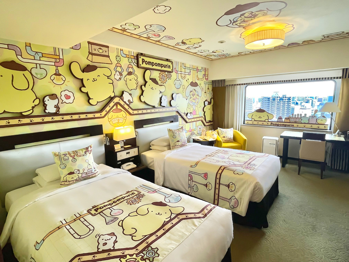 かわいすぎる！ホテルニューオータニ博多 × ポムポムプリン、夢