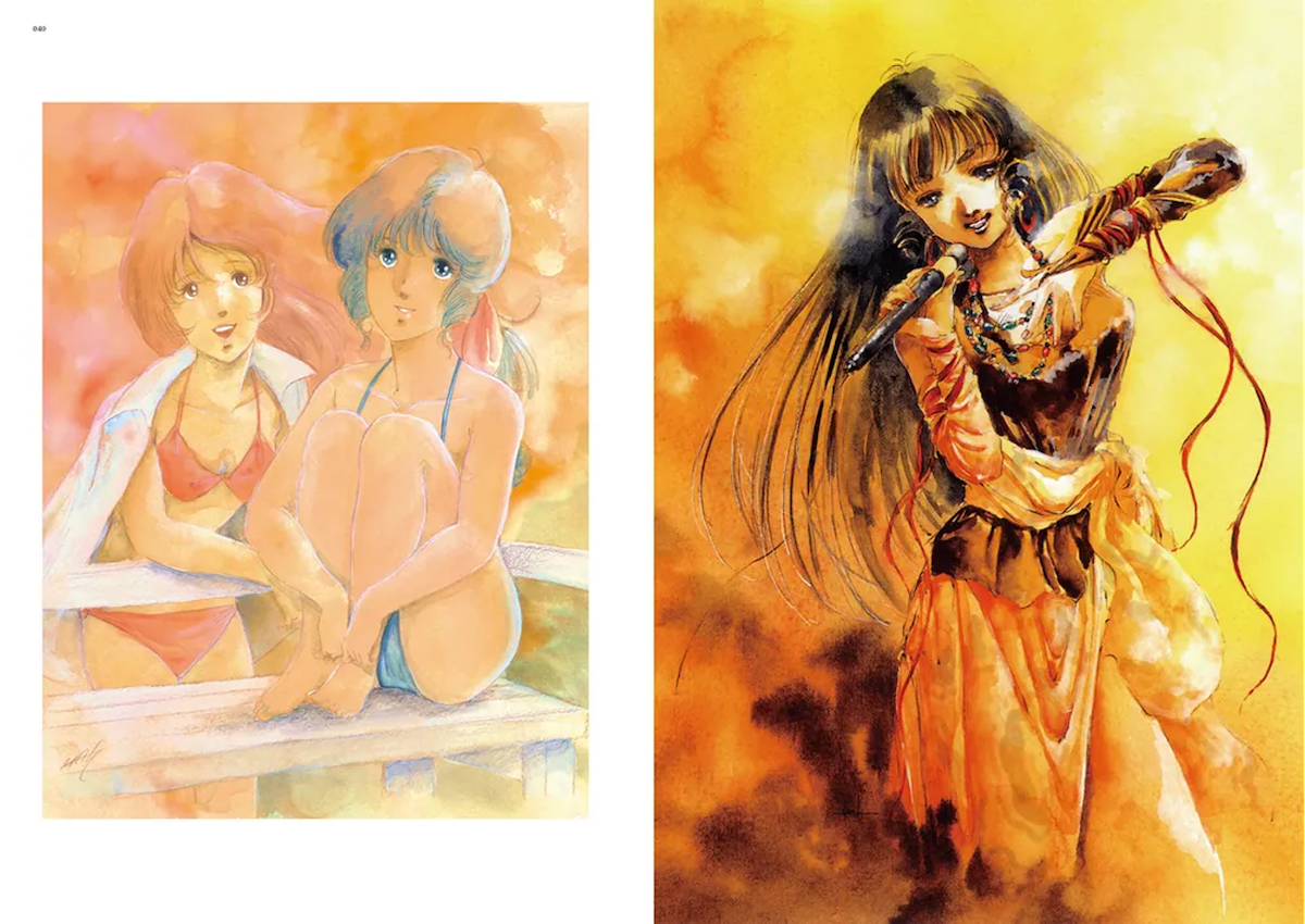 マクロス」の軌跡を最新テクノロジーで魅せる「美樹本晴彦画集