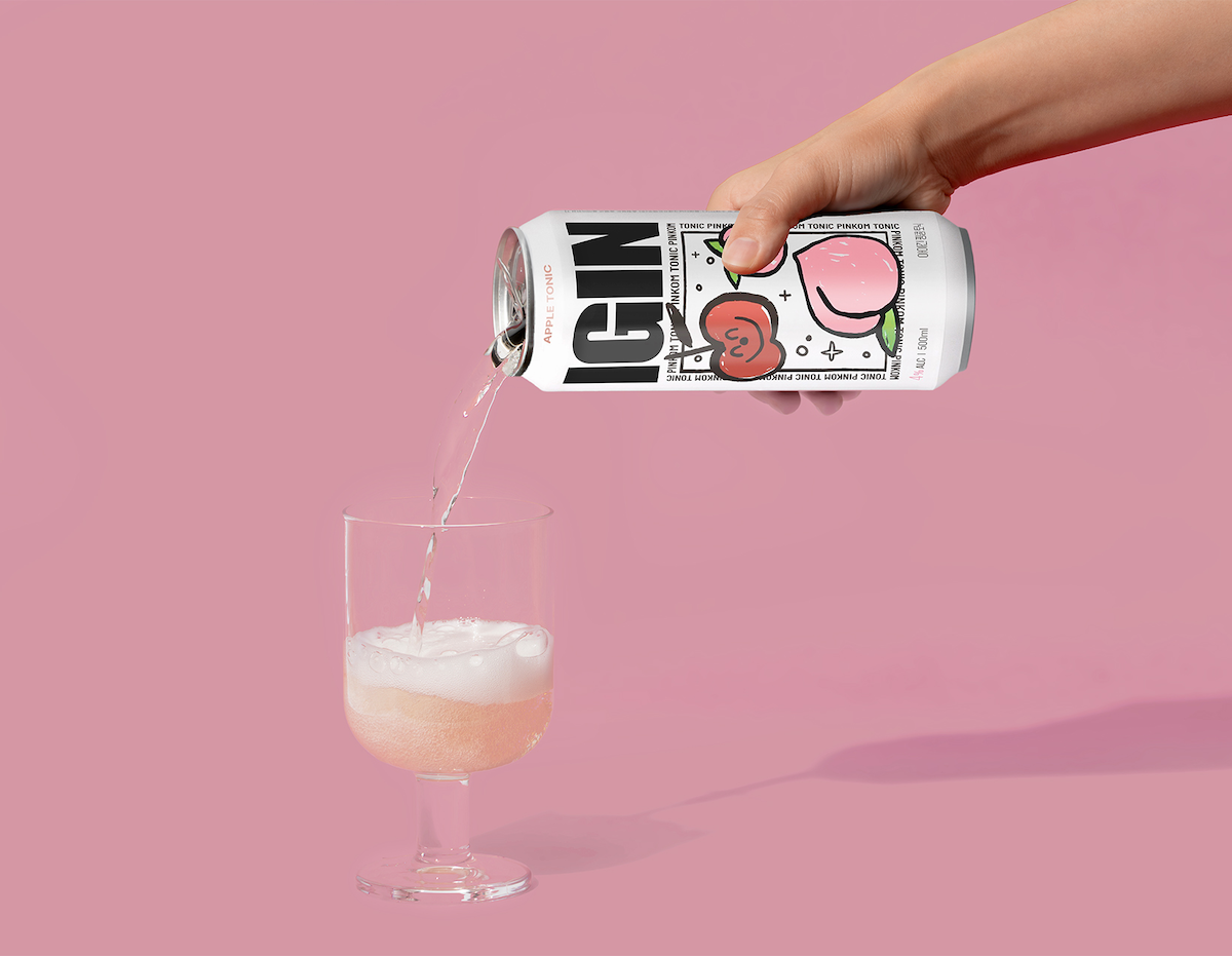 BTS JINがアンバサダー！人気缶チューハイ「 IGIN」新作ピーチ登場