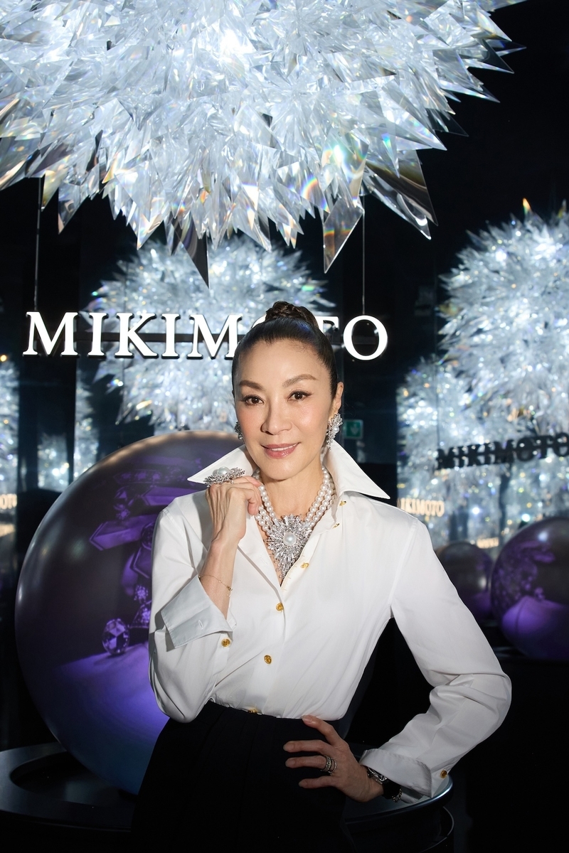h*i様 MIKIMOTO ジュエリートレイ　クリスタルラッカー　青 神宮寺勇太、北川景子がミキモト新作ジュエリーで魅せる。MIKIMOTOハイ