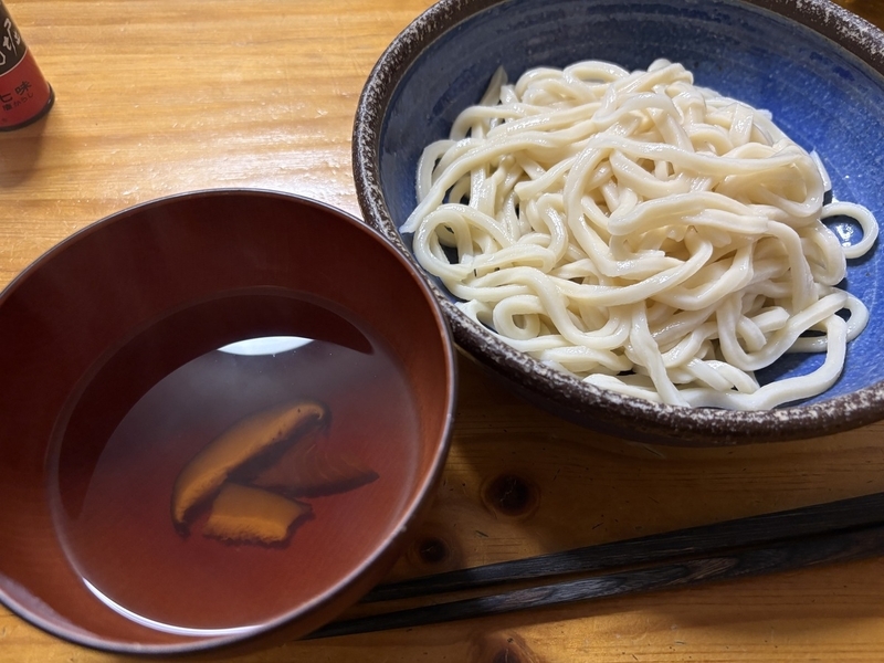 "出汁を取った干し椎茸の写真"