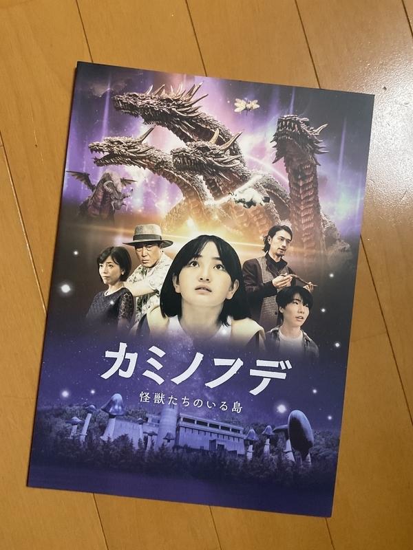 "映画『カミノフデ』のパンフレットの写真"
