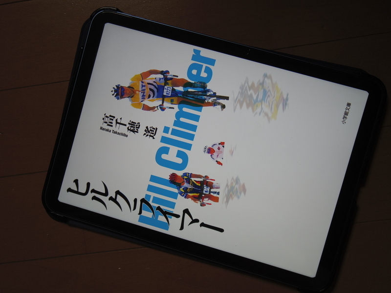 小説『ヒルクライム』の表紙の写真