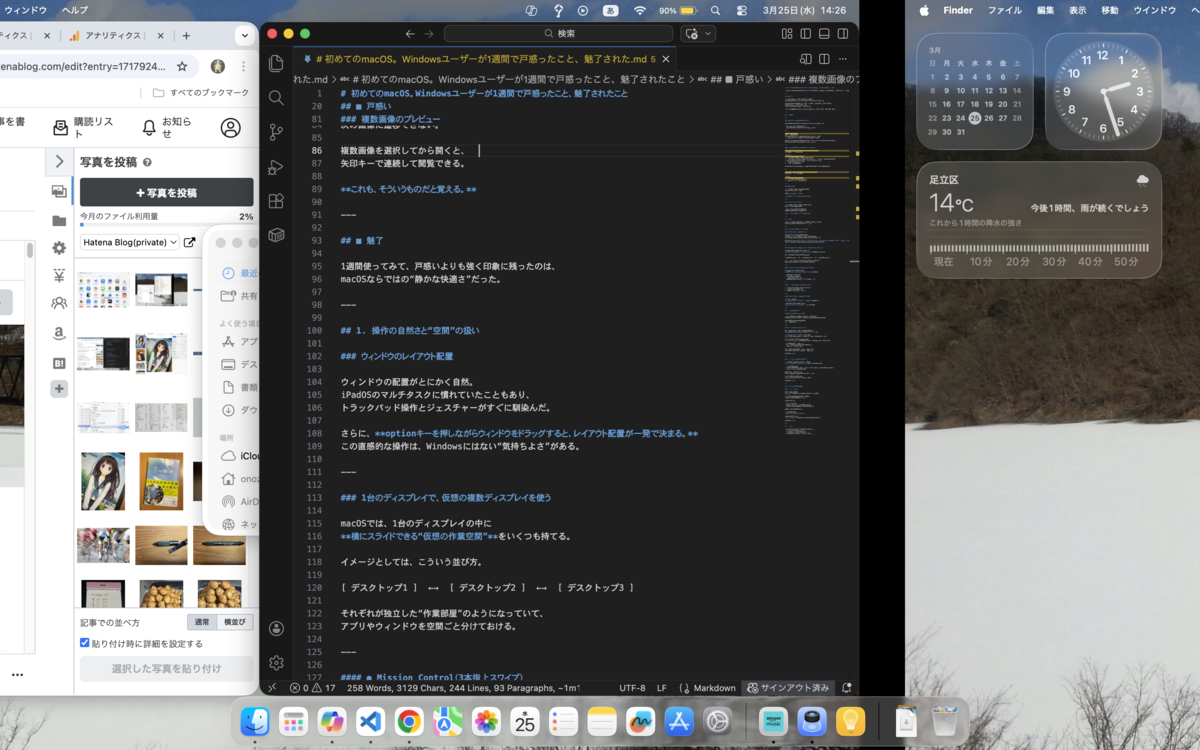 画面の左右入れ替えのイメージ