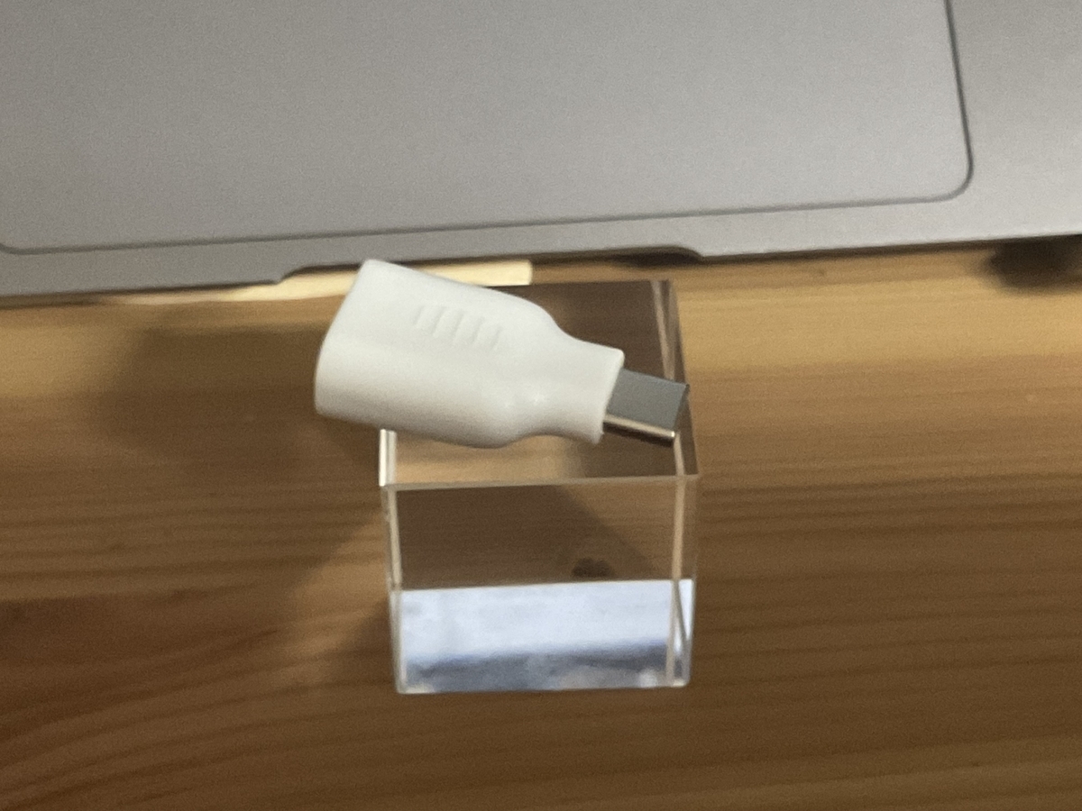 USB（A&rarr;C）変換アダプタ