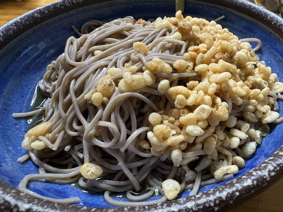 完成写真はパスタの時と一緒で大盛り