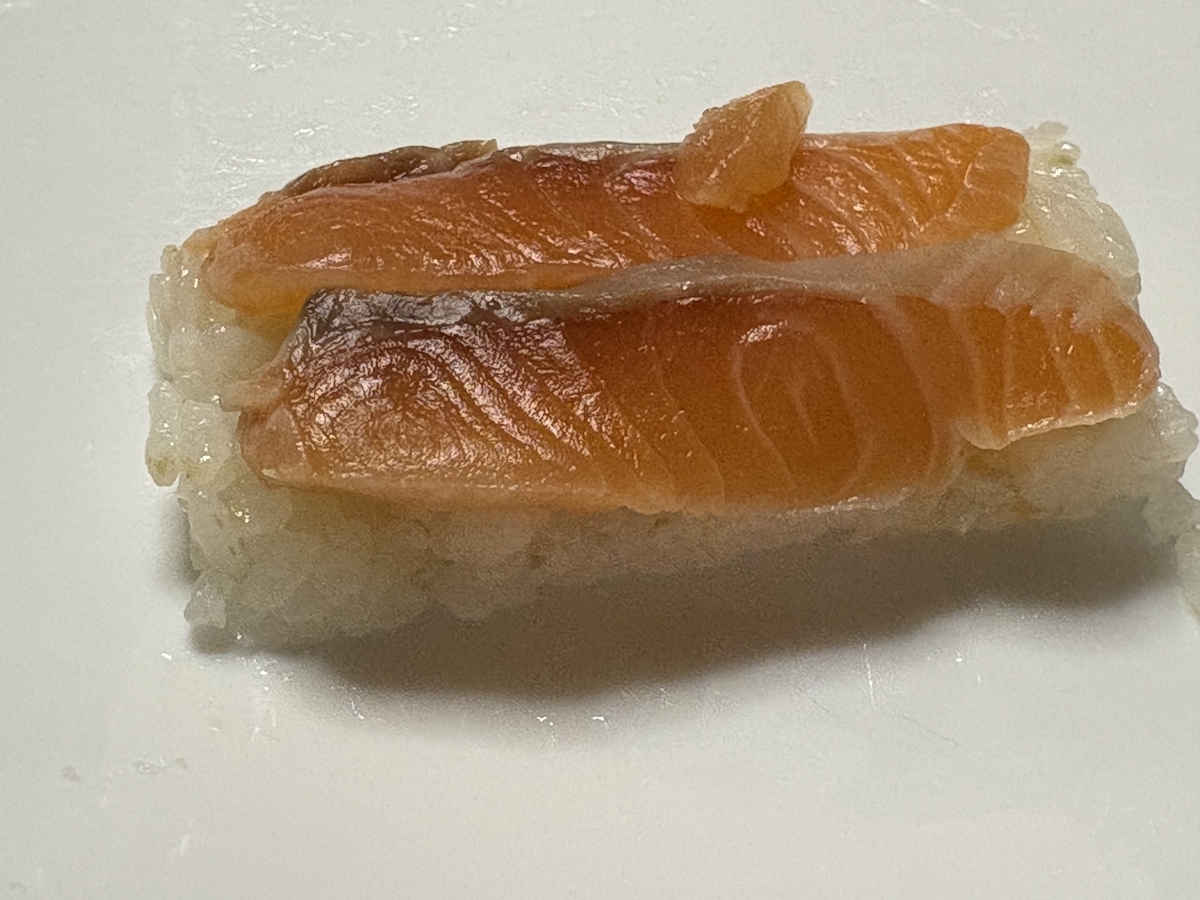 サーモン。これは綺麗。