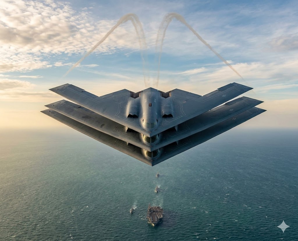 重なるB-2