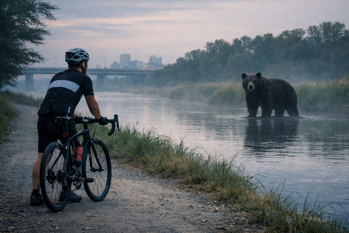 ライド中にクマと遭遇したら
