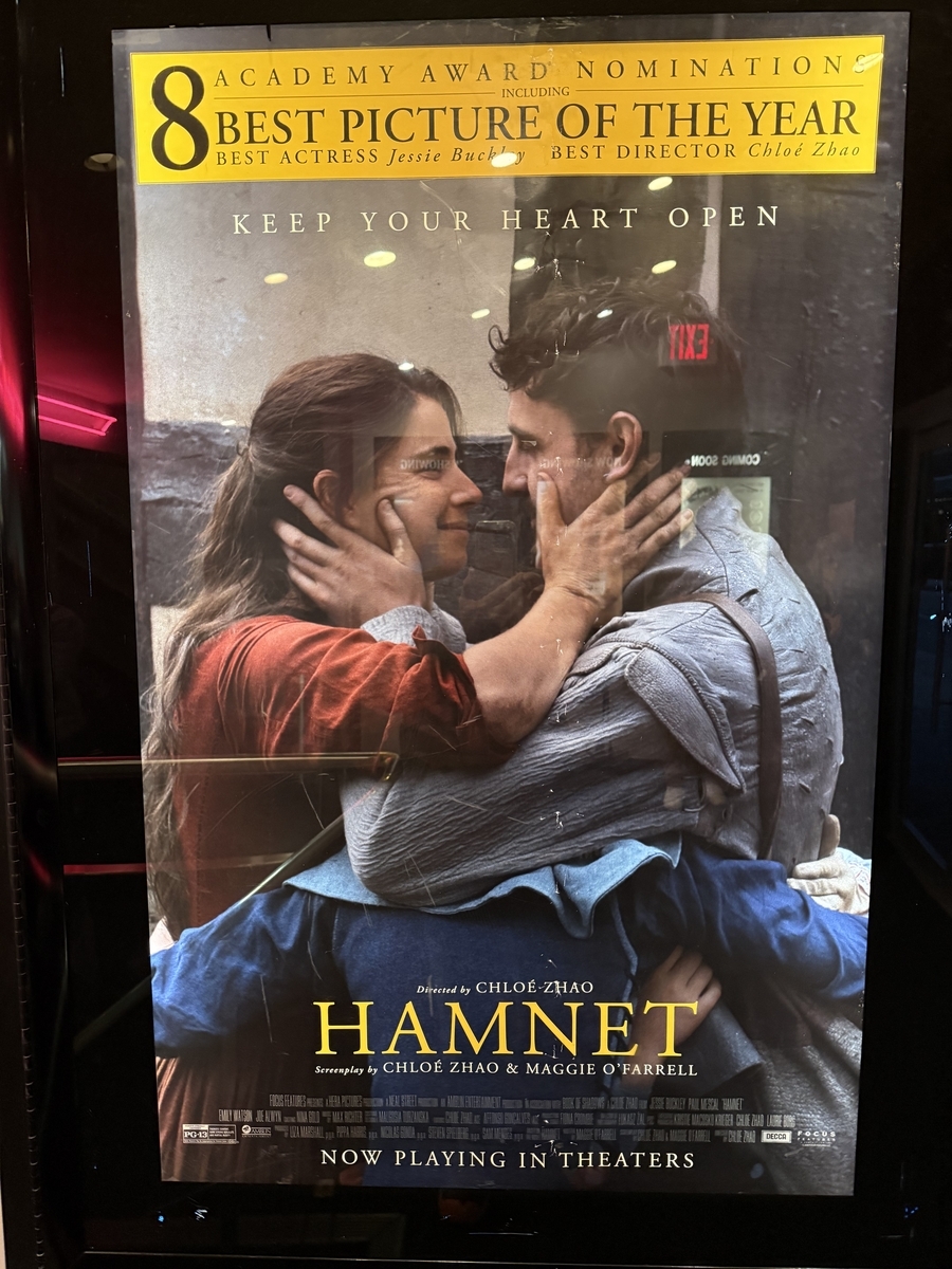 映画：ハムネット Hamnet 世 が 世 だったら、これがアカデミー作品賞