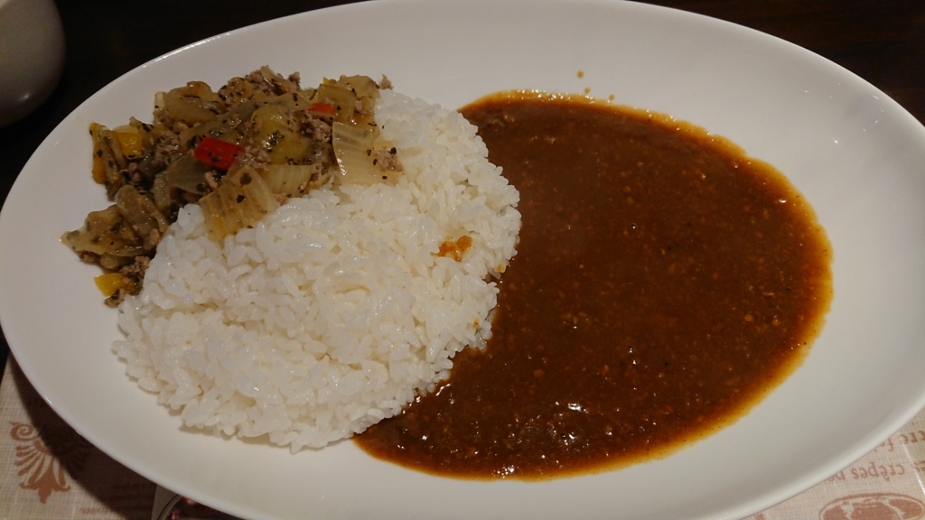 太陽咖喱で月桃カレーにアジアンタコスをトッピング ランダムアクセスメモリ