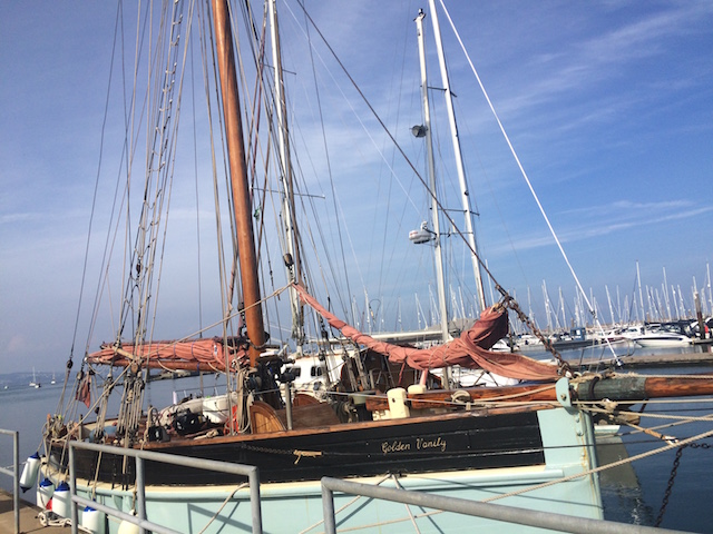 Golden Vanity 100年前のトロール漁船がセイルトレーニングシップに