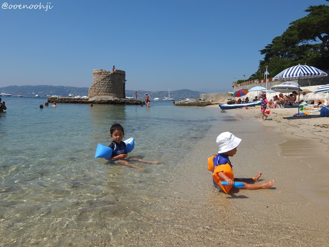 Cap d'Antibes beach cote d'azur france