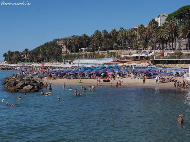 sanremo italy beach
