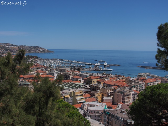 sanremo italy castello cityscape