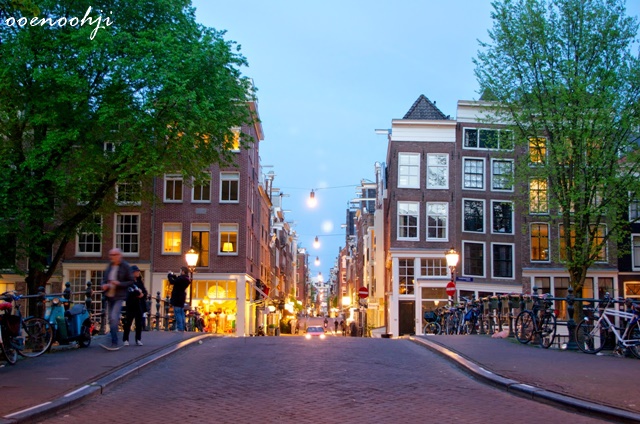 netherlands amsterdam nightview
