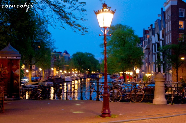 netherlands amsterdam nightview