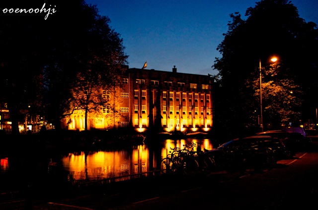 netherlands amsterdam nightview