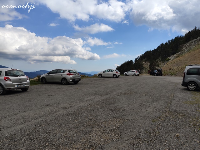 parking de millefonts petit lac