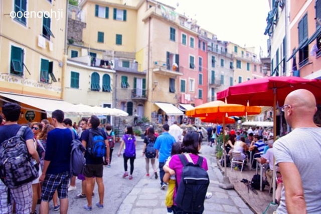 italy cinque terre vernazza cityscape