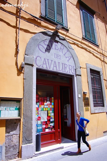 イタリア・ピサのレストラン・OSTERIA DEI CAVALIERI
