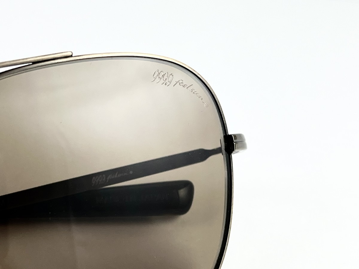 999.9 feilsun フォーナインズ ティアドロップ サングラス ちょっと一度は触れてみたいティアドロップのサングラス