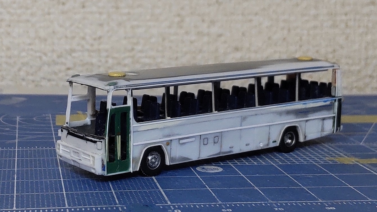 岩手県交通 川重ハイデッカーⅤ(K-CSA650)を作る - おでこ別館