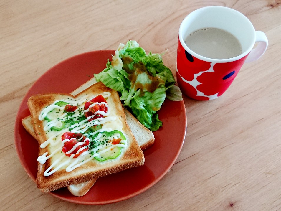 f:id:oomametomame:20190508121923j:plain ピザトースト
