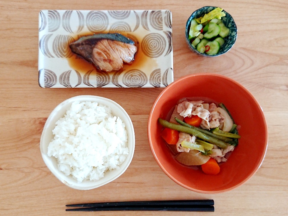 ご飯とおかず