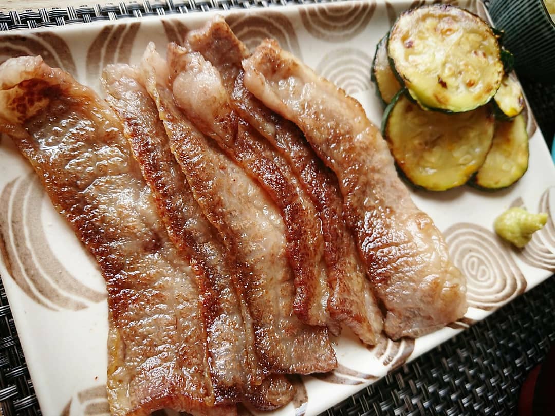お肉 ズッキーニ
