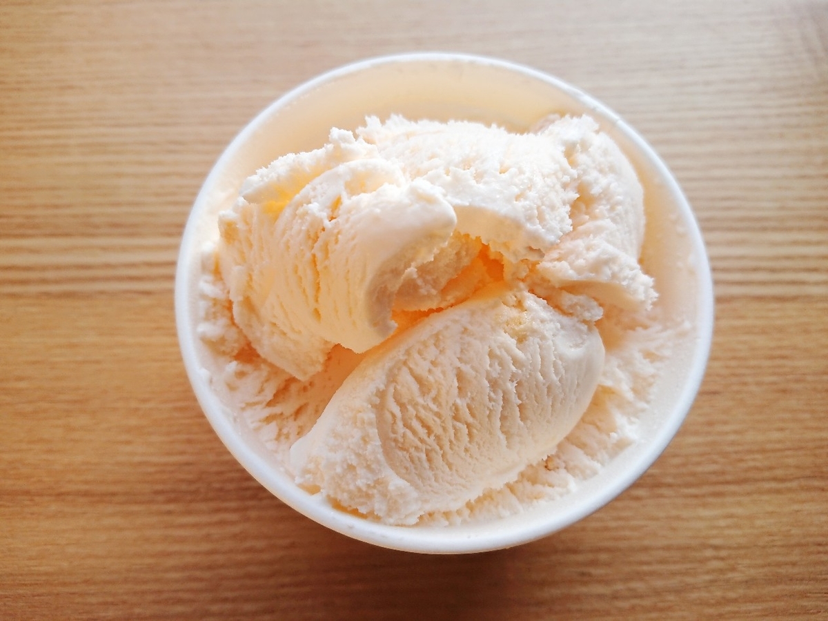 f:id:oomametomame:20191116173257j:plain カップアイス