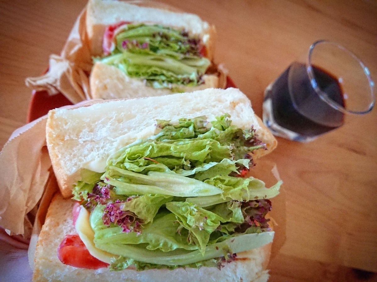 たっぷりレタス 極厚レタスサンドレシピ サンドイッチ おうちごはんストーリー