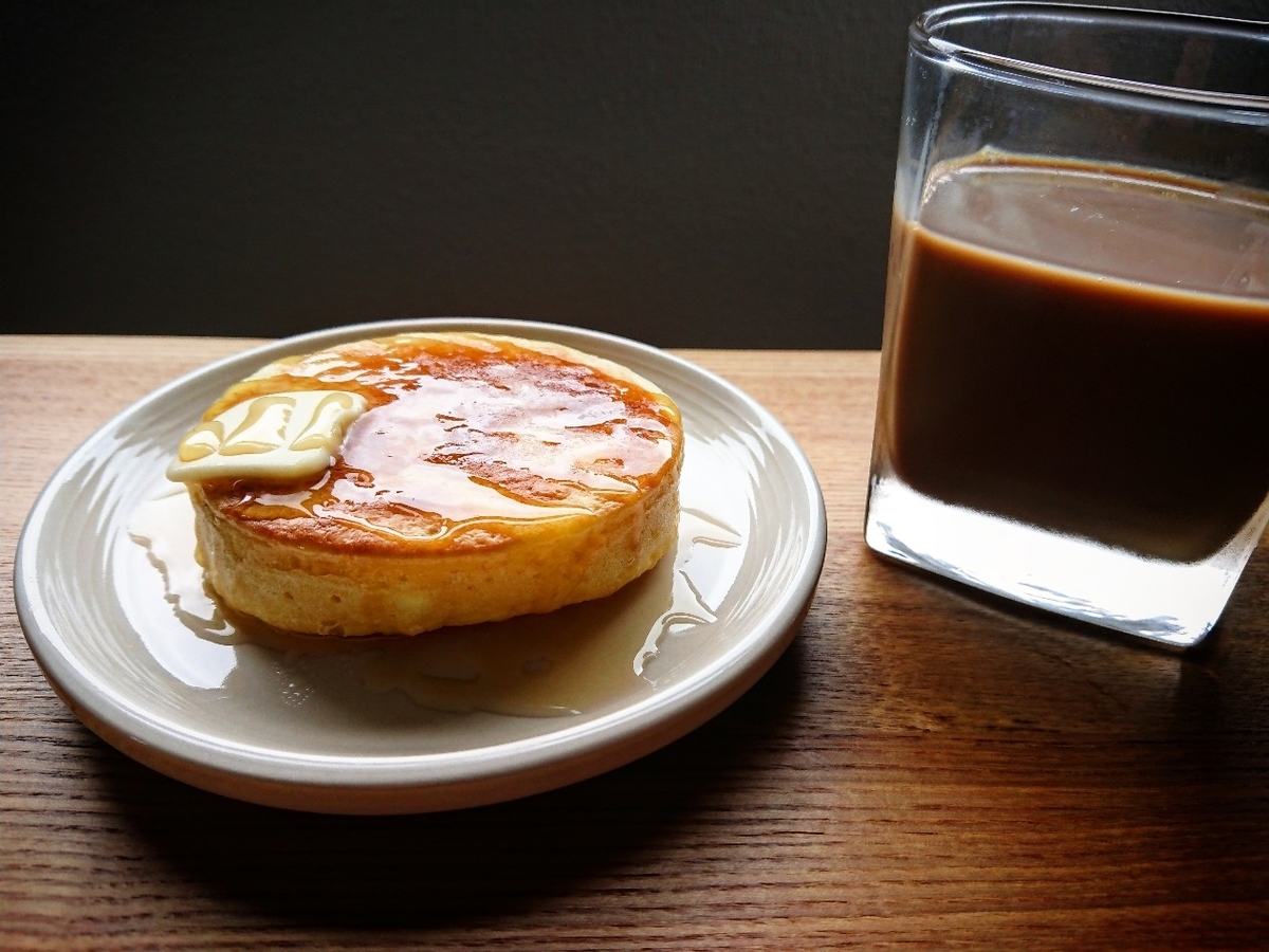 ホットケーキ コーヒー