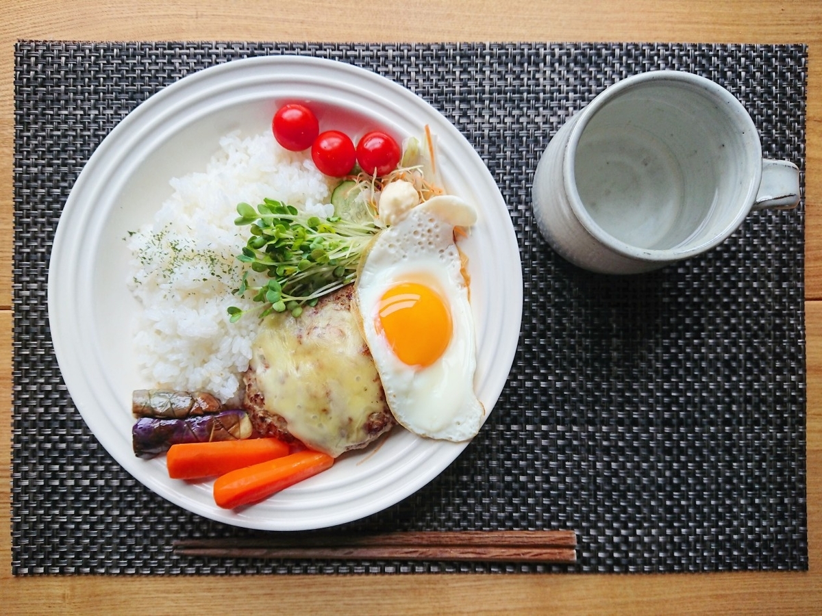 ハンバーグプレート