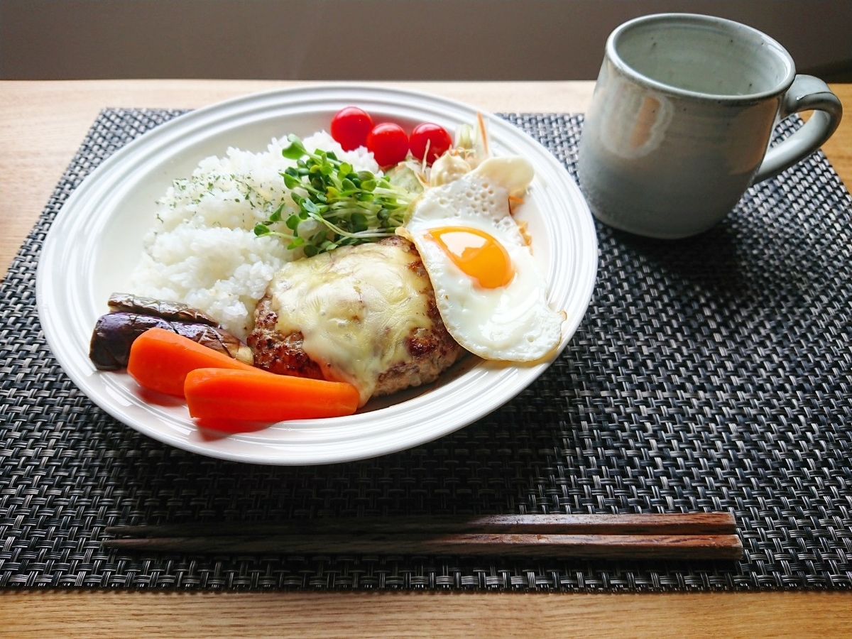 おうちで食べるハンバーグプレート 晩御飯献立レシピ おうちごはんストーリー