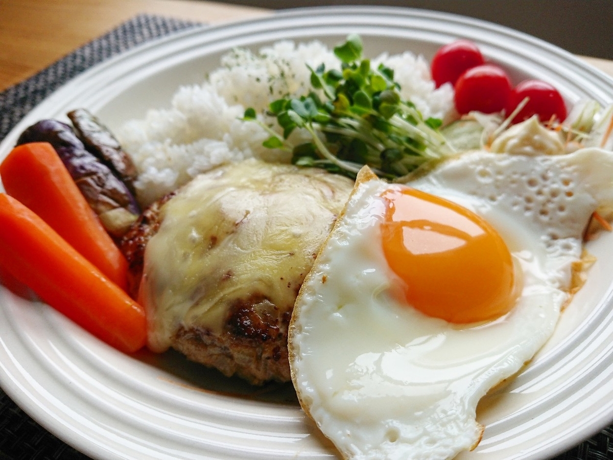 ハンバーグプレート