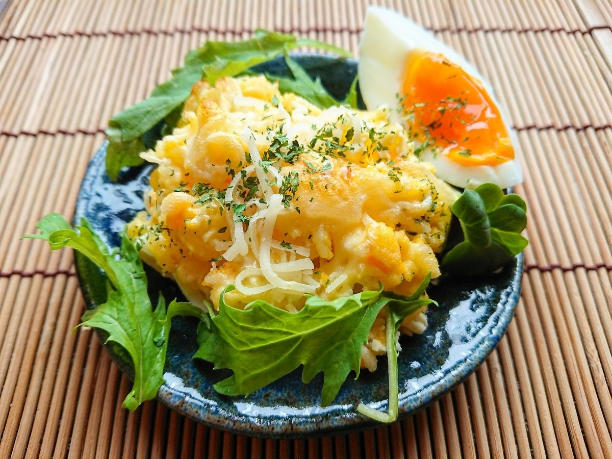 焼きチーズポテトサラダ