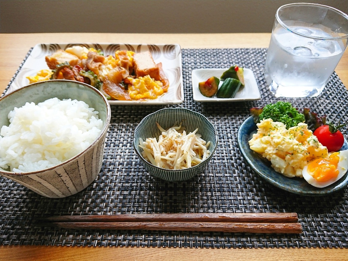 ゴーヤチャンプルー定食